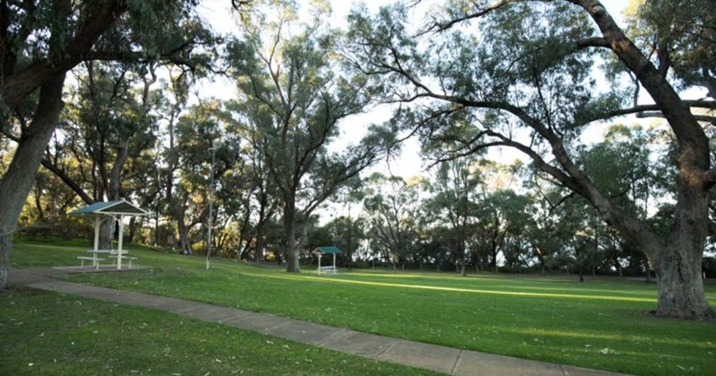 Neil Hawkings Park in Joondalup, Western Australia.